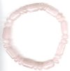 Rose Quartz Barrel Bracelet